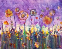 Mahira Ali, 20 x 30 Inch, Acrylic On Canvas. Abstract  Painting, AC-MAALI-002